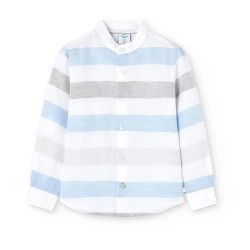 риза,с,дълъг,ръкав,детски,ризи,boboli,738233,long,sleeve,shirt,white,(stripes)