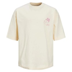 тениска,детски,тениски,jack,&,jones,faro,back,short,sleeve,t,shirt,buttercream,fit,volume,(beige)