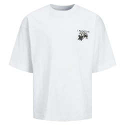 тениска,детски,тениски,jack,&,jones,faro,back,short,sleeve,t,shirt,white,fit,volume,(white)