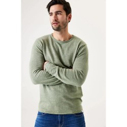 блуза,мъжки,пуловери,garcia,z1086,sweater,light,sage,(green)