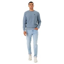блуза,мъжки,пуловери,garcia,z1165,sweater,stone,blue,(blue)