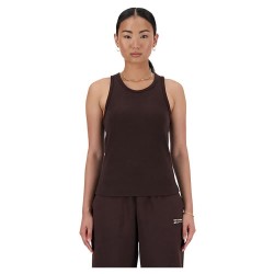 тениска,дамски,тениски,new,balance,linear,heritage,rib,sleeveless,t,shirt,black,coffee,(brown)