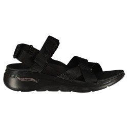 сандали,дамски,сандали,и,чехли,skechers,go,walk,arch,fit,sandals,black,textile,(black)