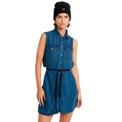 рокля,дамски,поли,и,рокли,g,star,d24872,d548,sleeveless,dress,blue