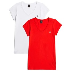 тениска,дамски,тениски,g,star,eyben,short,sleeve,t,shirt,2,units,multicolor