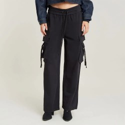панталони,дамски,панталони,g,star,utility,loose,fit,pants,dark,black,gold,(black)