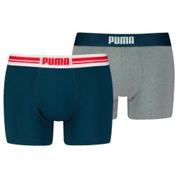 боксерки,мъжко,бельо,puma,everyday,placed,logo,boxers,2,units,multicolor,(navy,grey,melange)