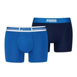 боксерки,мъжко,бельо,puma,everyday,placed,logo,boxers,2,units,true,blue,(multicolor)