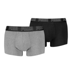 боксерки,мъжко,бельо,puma,everyday,boxers,2,units,grey,melange,black,(multicolor)