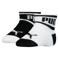 чорапи,детски,чорапи,puma,wording,socks,2,units,multicolor,(black,white)