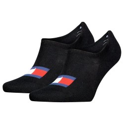 чорапи,мъжки,чорапи,tommy,hilfiger,flag,no,show,socks,2,pairs,black,(multicolor)