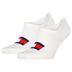 чорапи,мъжки,чорапи,tommy,hilfiger,flag,no,show,socks,2,pairs,white,(white)