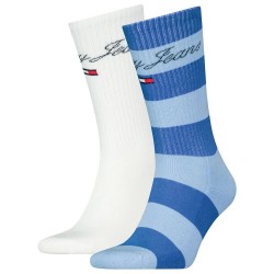 чорапи,мъжки,чорапи,tommy,hilfiger,rugby,crew,socks,2,pairs,multicolor,(empire,blue)