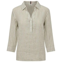 риза,с,дълъг,ръкав,дамски,ризи,redgreen,anya,long,sleeve,shirt,beige,(sand,stripe)