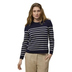 тениска,дамски,тениски,redgreen,kirsty,long,sleeve,t,shirt,dark,navy,stripe,(multicolor)