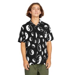 риза,с,къс,ръкав,мъжки,ризи,volcom,purestone,short,sleeve,shirt,black,(multicolor)