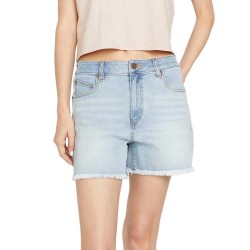 къси,панталони,дамски,панталони,volcom,stn,step,hirise,denim,shorts,blue