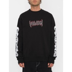 Блуза Volcom Stone Lord sweatshirt - Black (Black) блуза,мъжки,пуловери,volcom,stone,lord,sweatshirt,black,(black)