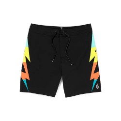 бански,гащета,мъжки,бански,костюми,volcom,zapped,liberators,19´´,swimming,shorts,black
