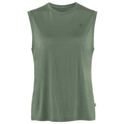 тениска,дамски,тениски,fjällräven,abisko,wool,sleeveless,t,shirt,patina,green,(green)