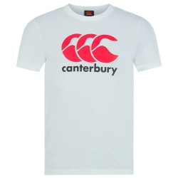 юношеска,тениска,детски,тениски,canterbury,logo,junior,short,sleeve,t,shirt,white