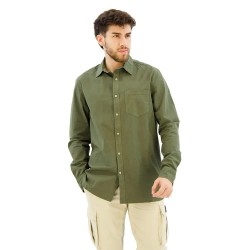 риза,с,дълъг,ръкав,мъжки,ризи,ecoalf,ernesto,long,sleeve,shirt,green,(khaki)
