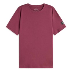 тениска,мъжки,тениски,ecoalf,min,short,sleeve,t,shirt,wine,(purple)