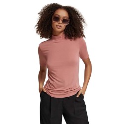 тениска,дамски,тениски,scotch,&,soda,177578,short,sleeve,high,neck,t,shirt,weathered,pink,(pink)