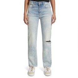 дънки,дамски,панталони,scotch,&,soda,the,sky,straight,fit,jeans,blue