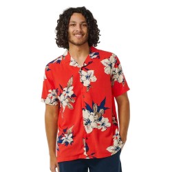 риза,с,къс,ръкав,мъжки,ризи,rip,curl,aloha,hotel,short,sleeve,shirt,hibiscus,red,(multicolor)