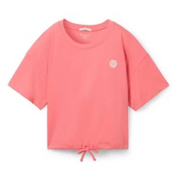 тениска,детски,тениски,tom,tailor,cropped,badge,short,sleeve,t,shirt,pink,(dull,pink)