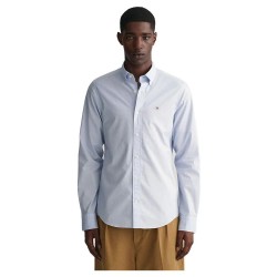 риза,с,дълъг,ръкав,мъжки,ризи,gant,slim,fit,poplin,long,sleeve,shirt,blue,(light,blue)