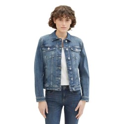 яке,дамски,якета,и,палта,tom,tailor,authentic,denim,jacket,blue