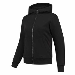 Блуза Rusty stitches Super Wendy full zip sweatshirt - Black (Black) блуза,дамски,блузи,rusty,stitches,super,wendy,full,zip,sweatshirt,black,(black)