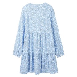 рокля,детски,поли,и,рокли,tom,tailor,allover,printed,cutline,dress,blue,(blue,white,flower,allover)