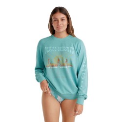 блуза,дамски,блузи,o´neill,beach,vintage,sweatshirt,blue,(ripling,shores)