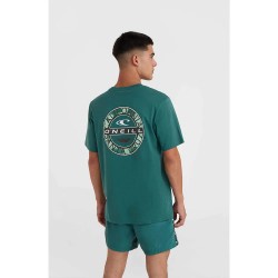 тениска,мъжки,тениски,o´neill,jack,backprint,short,sleeve,t,shirt,beetle,juice,(green)