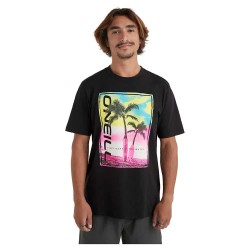 тениска,мъжки,тениски,o´neill,jack,neon,short,sleeve,t,shirt,black,out,(multicolor)