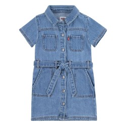 рокля,дамски,поли,и,рокли,levi´s,®,organic,utility,dress,blue,(vibe,check)