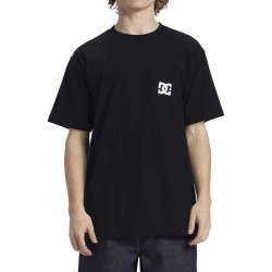 тениска,мъжки,тениски,dc,shoes,star,pocket,short,sleeve,t,shirt,black