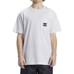 тениска,мъжки,тениски,dc,shoes,star,pocket,short,sleeve,t,shirt,white,(white)