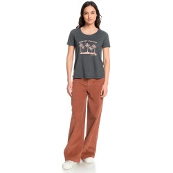 тениска,дамски,тениски,roxy,chasing,the,wave,short,sleeve,t,shirt,orange,(anthracite)