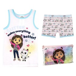 Пижама Universal studios Gabby´S Dollhouse sleeveless pyjama - Multicolor (Pink) пижама,детски,пижами,universal,studios,gabby´s,dollhouse,sleeveless,pyjama,multicolor,(pink)