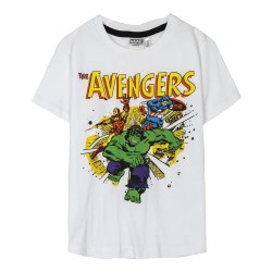 Тениска Marvel Marvel short sleeve T-shirt - White (White) тениска,мъжки,тениски,дамски,тениски,marvel,marvel,short,sleeve,t,shirt,white,(white)