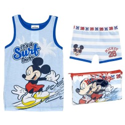 Пижама Disney Mickey sleeveless pyjama - Multicolor (Blue) пижама,детски,пижами,disney,mickey,sleeveless,pyjama,multicolor,(blue)