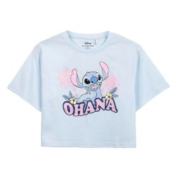 Тениска Stitch Stitch Short sleeve T-shirt - Blue (Light Pink) тениска,мъжки,тениски,дамски,тениски,stitch,stitch,short,sleeve,t,shirt,blue,(light,pink)