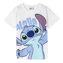 Тениска Stitch Stitch Short sleeve T-shirt - White (White) тениска,мъжки,тениски,дамски,тениски,stitch,stitch,short,sleeve,t,shirt,white,(white)