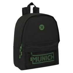 раница,раници,safta,14.1´´,munich,caviar,19.85l,32x42x15,cm,642310902,backpack,black,(multicolor)