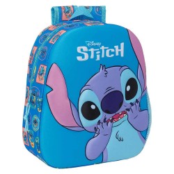 раница,раници,safta,stitch,3d,8.64l,22x39x10,cm,backpack,blue,(multicolor)