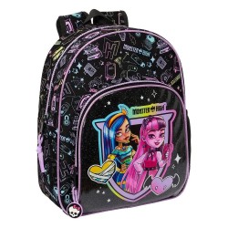 детска,раница,раници,safta,612498609,childish,monster,high,9.50l,28x10x34,cm,backpack,multicolor,(black)